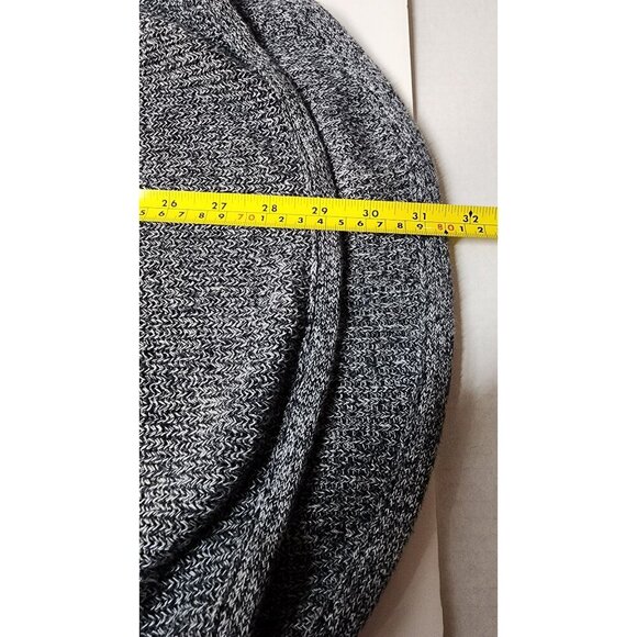 Express Womens Marled Grey Short/half Sleeve Sweater Top SP - Picture 8 of 9